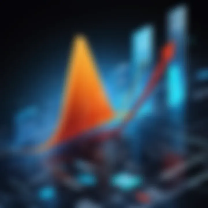 A dynamic graph illustrating business growth through targeted marketing strategies.