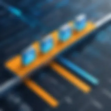 Visual representation of the IT talent gap in the industry.