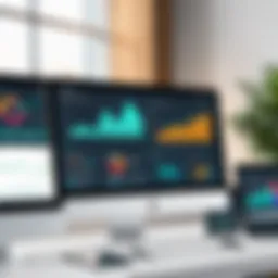 Visual representation of ADP ERP dashboard showcasing analytics and data insights