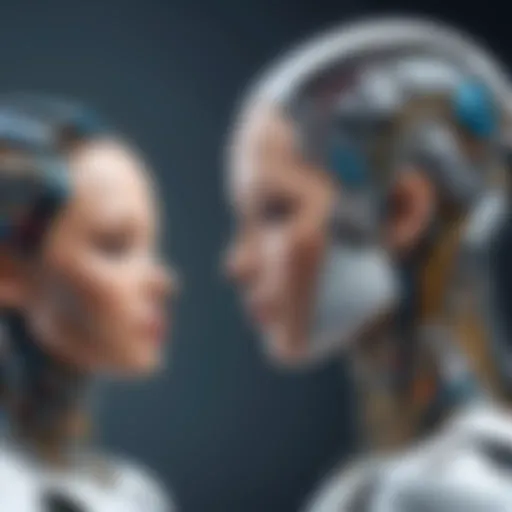 Conceptual representation of generative models in AI