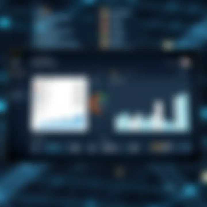 Dashboard illustrating customer interaction metrics