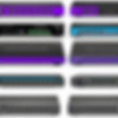 Comparison chart of different types of Netgear network switches and their specifications.