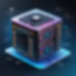 Diagram illustrating the core components of Anaplan's Hyperblock architecture