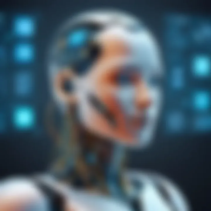 Illustration of customer segmentation using AI technologies