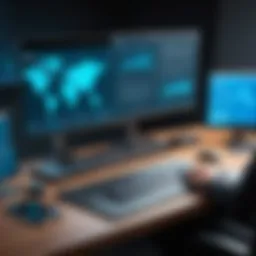 Visual representation of Barracuda's advanced threat protection technology