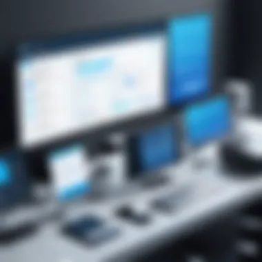 Benefits of Test Automation for Business Efficiency A graphical representation of the benefits of test automation for businesses, emphasizing efficiency and accuracy.