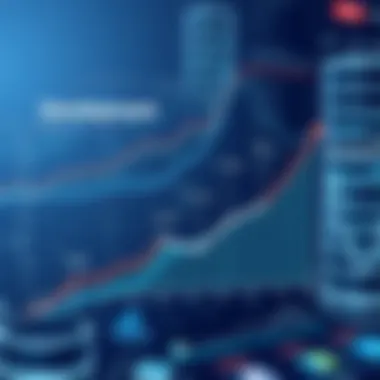 Graph depicting low code development trends