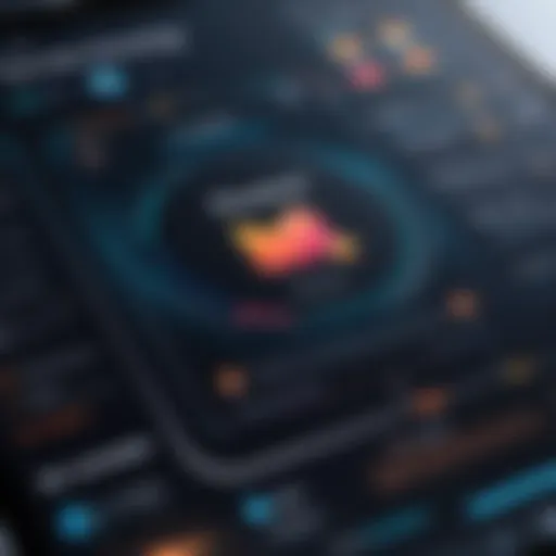 Graphical representation of Showpad's functionalities