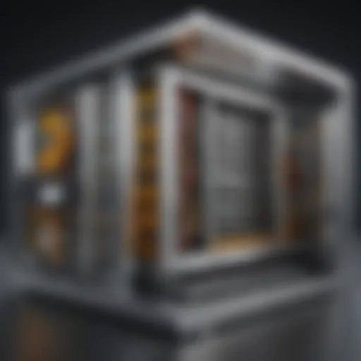 Illustration depicting the intricate functionality of Vault CDMS