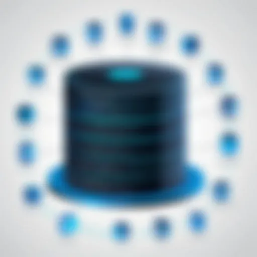 Diagram illustrating different types of Database Management Systems