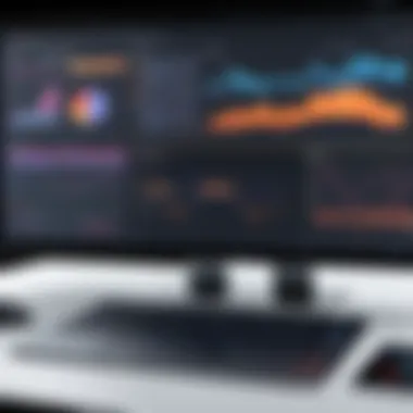 Business Analysis Software for Visualization Screenshot of advanced visualization software used in business analysis