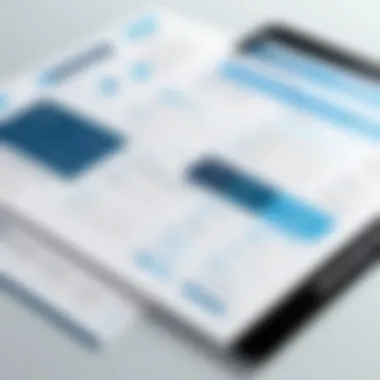 One-Pager Marketing Plan Overview Visual representation of a one-pager marketing plan