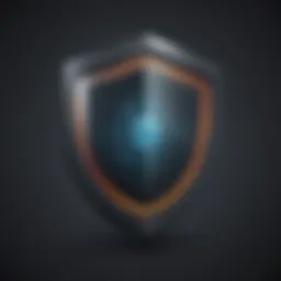 Cybersecurity Shield Concept