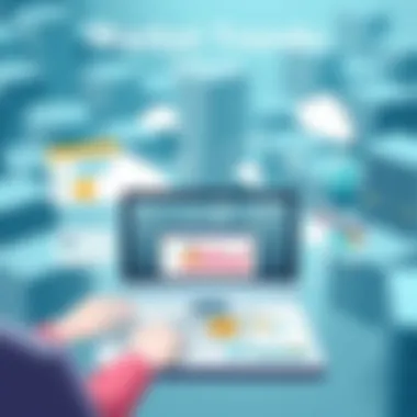 Graphical representation of market trends in DRaaS