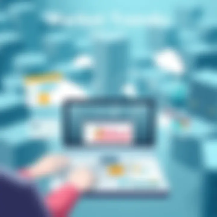 Graphical representation of market trends in DRaaS