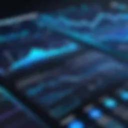 Visual representation of data analytics trends