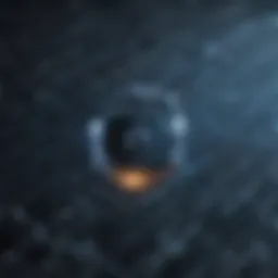 Digital encryption concept