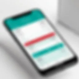 User interface of the ADP Time Card App showcasing time tracking features.