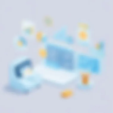 Visual representation of adaptive content strategies