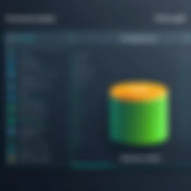 Database comparison chart showcasing alternatives to MongoDB.