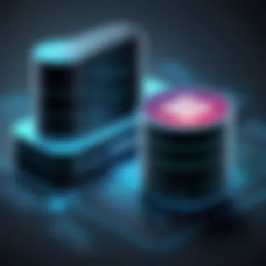 Infographic detailing advantages of various database solutions.