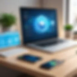 Visual representation of remote access solutions