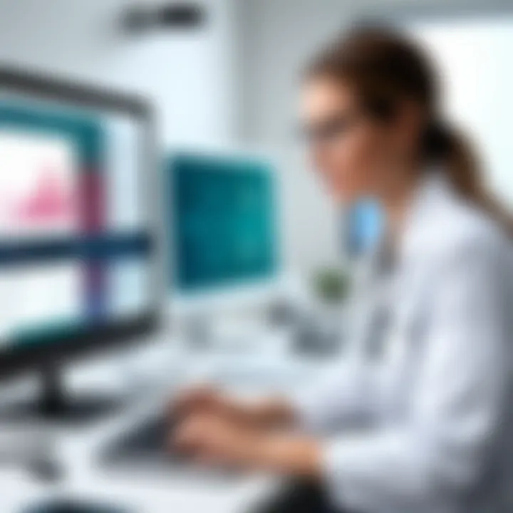 Career development workshop taking place for aspiring healthcare workers