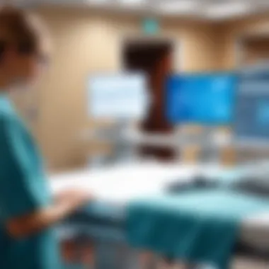 A serene moment in the hospital reflecting commitment to community care