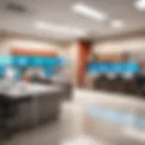 Inside view of Garnet Health Medical Center showcasing modern facilities