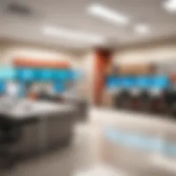 Inside view of Garnet Health Medical Center showcasing modern facilities