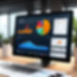 Visual representation of Concur Expense dashboard showcasing financial insights.