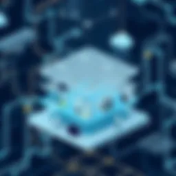 Visual representation of data fabric architecture