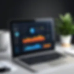 Dynamic email marketing dashboard showcasing analytics and metrics.