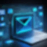 Visual representation of email encryption technology