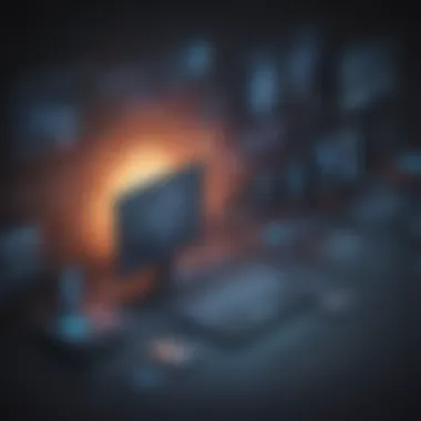 Fortifying Cybersecurity Defenses Cybersecurity protection illustration