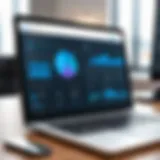 Dashboard interface showcasing Sales Navigator features