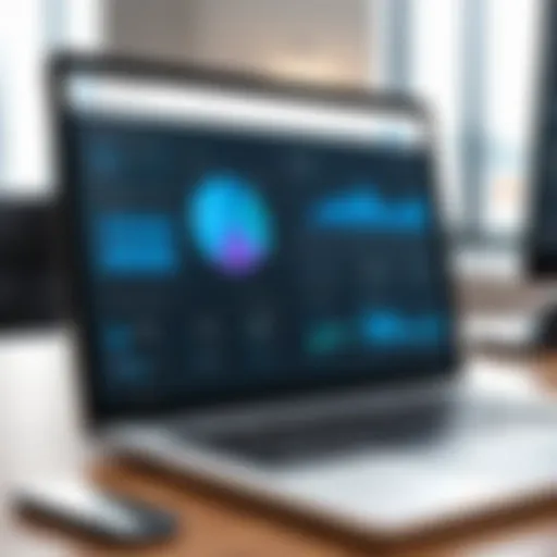 Dashboard interface showcasing Sales Navigator features