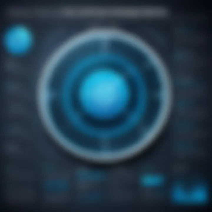 Graphical representation of vulnerabilities found during testing