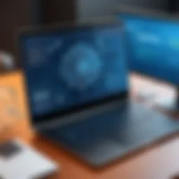 Visual representation of network threat detection tools