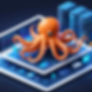 Visual representation of Octopus Deploy architecture