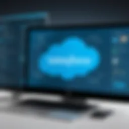 Visual representation of Salesforce functionalities