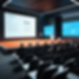 Dynamic speaker engaging audience