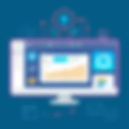 Visual representation of Tagetik software dashboard