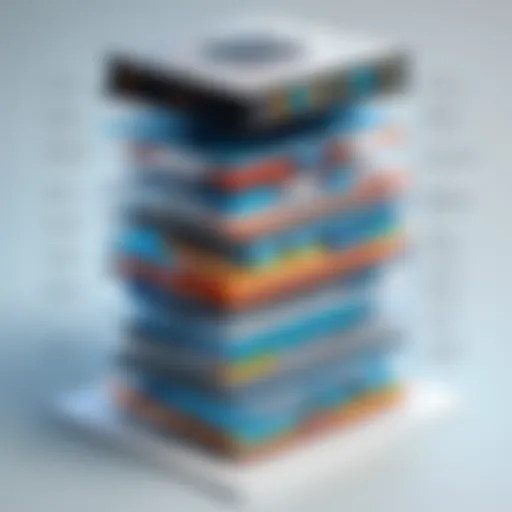 Visual representation of the AtScale semantic layer architecture