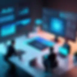 Dynamic collaboration within a tech agency