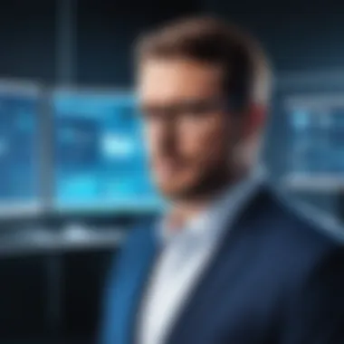 Technology and Modern Leadership Innovative technology shaping modern leadership strategies in a corporate setting