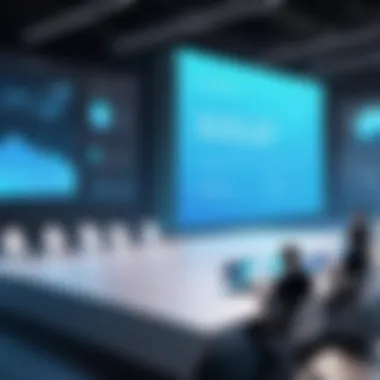 Innovative presentations at a tech event