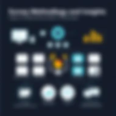 Survey Methodology and Insights Infographic displaying survey methodology and insights