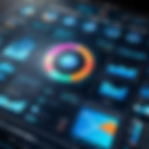 A visual representation of data analytics