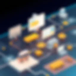 Visual representation of value stream mapping
